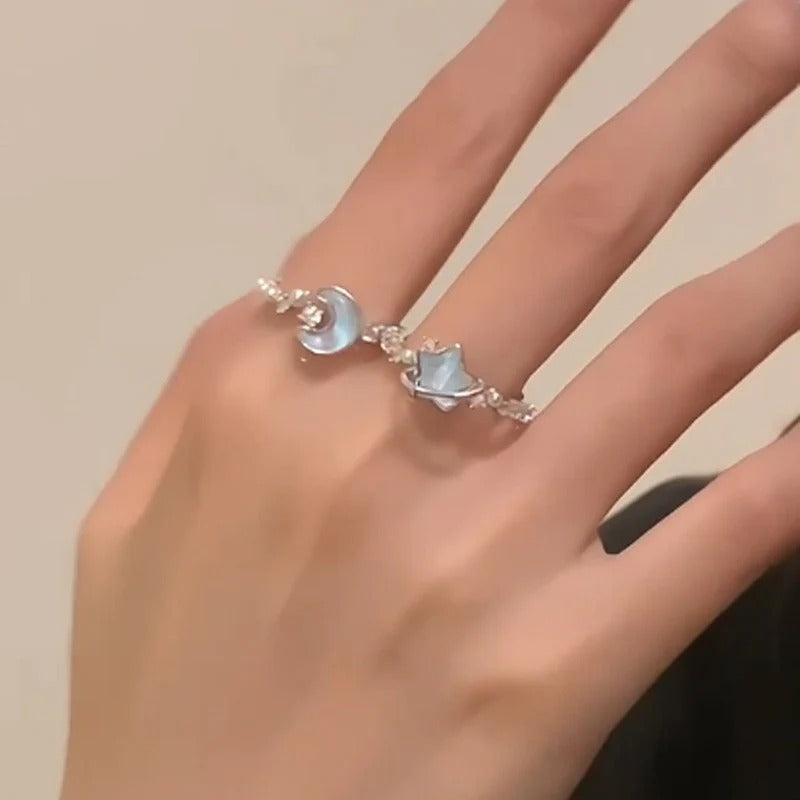 UNI-10875 - Moon Silver - Ring