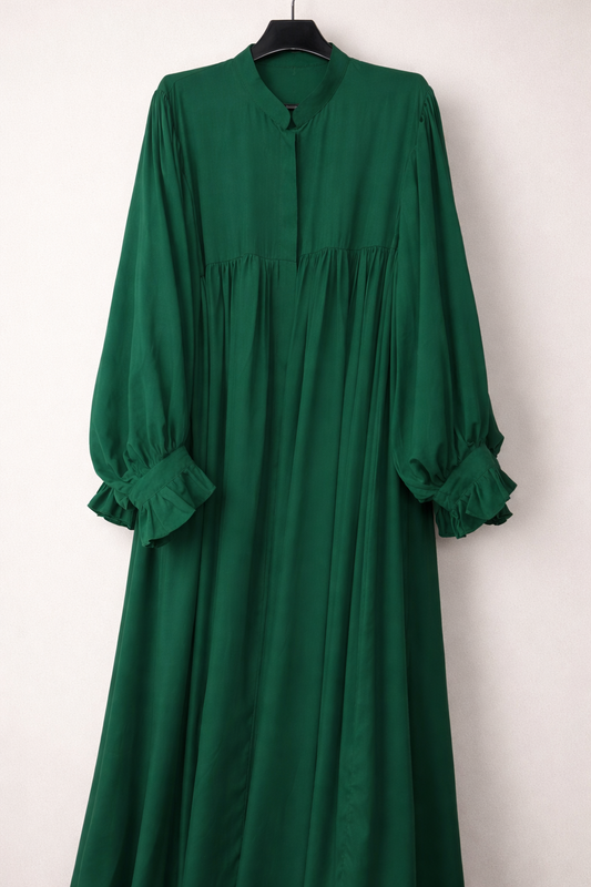 Balloon Sleeves Maxi Abaya