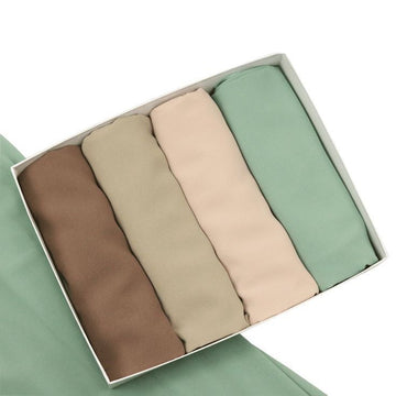 Bundle Of 4 Georgette Hijab