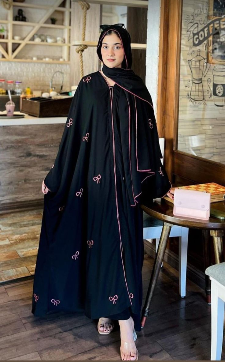 Bow Abaya