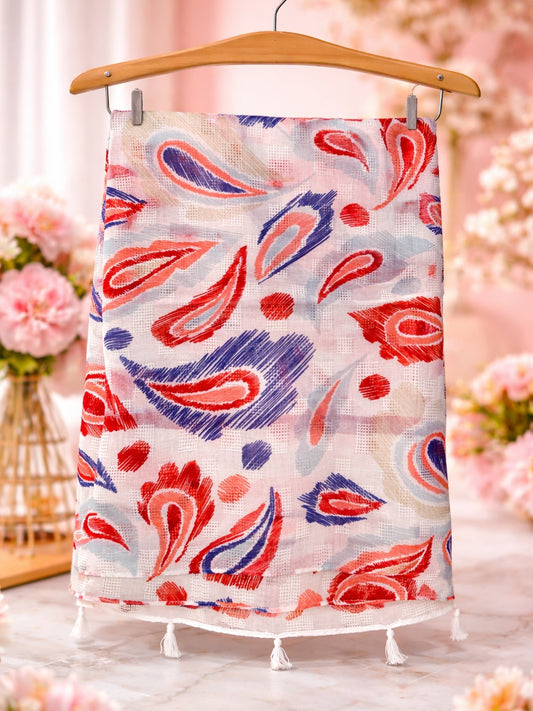 Printed Hijab with Premium Finishing