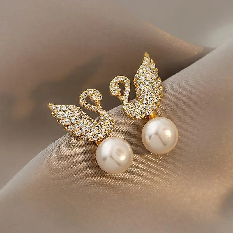 UNI-10306 - Flamingo Pearl - Earring